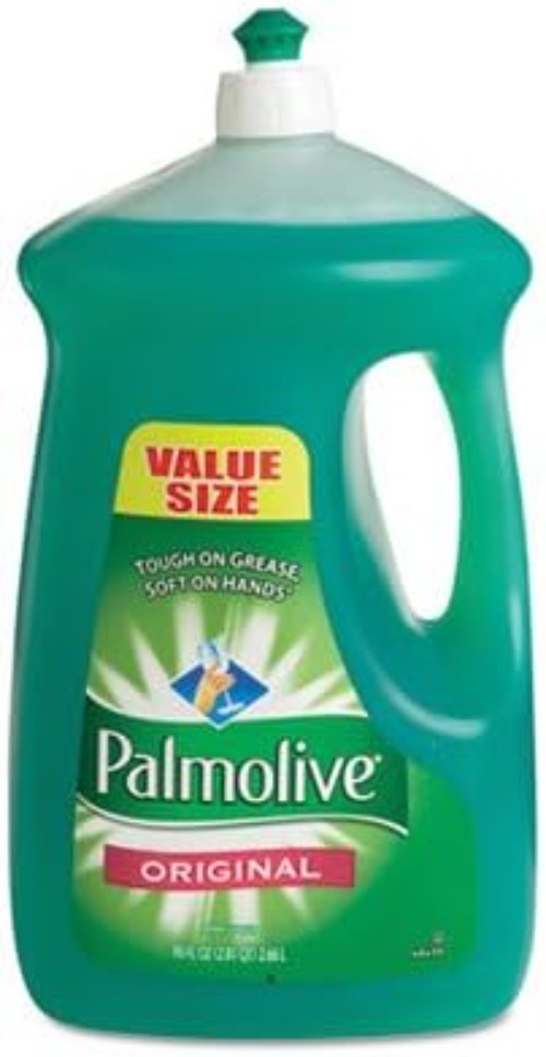Dishwashing Liquid, Scent, Green, 90oz Bottle.