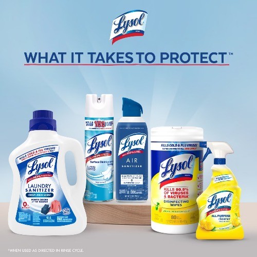 Lysol Laundry Sanitizer Free & Clear – 90 fl oz