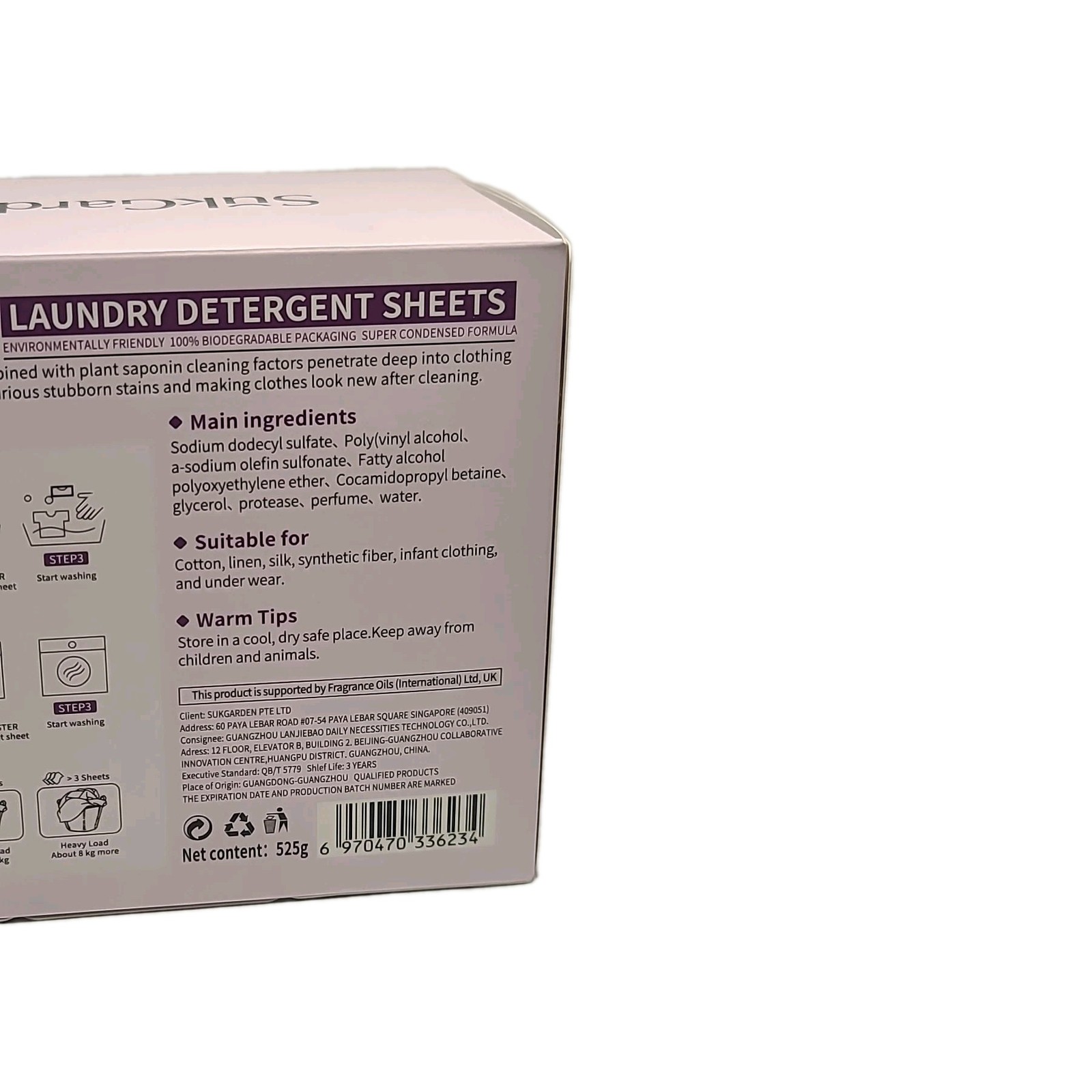 LAUNDRY DETERGENT SHEETS – 300 LOADS Eco-Friendly Washing Strips 09/2027