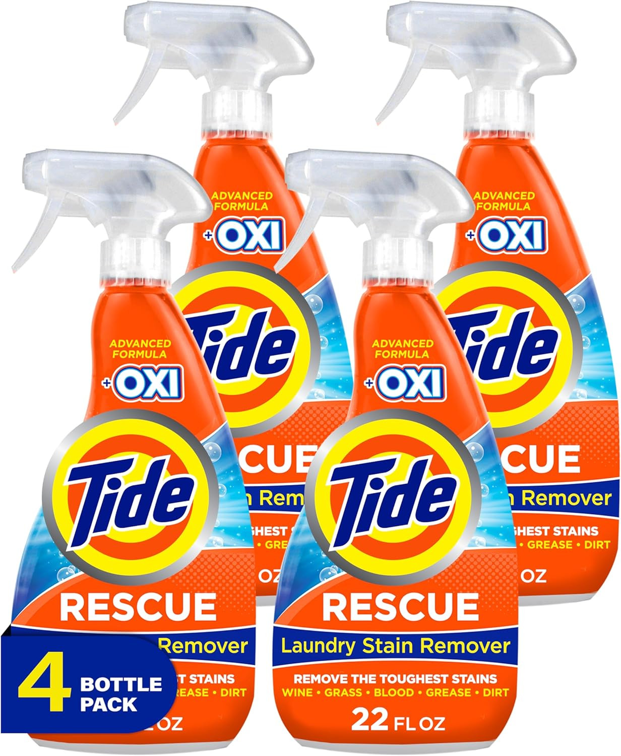 Laundry Stain Remover with Oxi, Rescue Clothes, Upholstery, Carpet and More f…