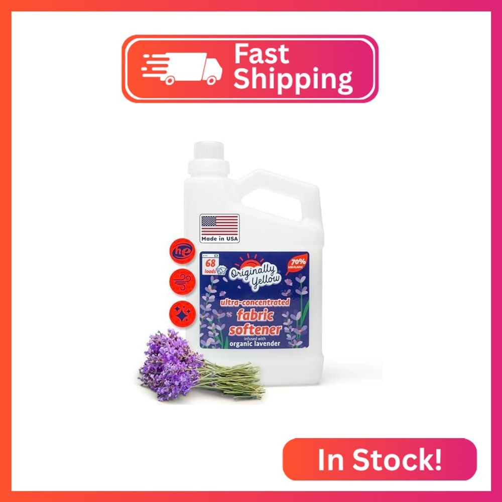 Originally Yellow Fabric Softener | Ultra-Concentrated Laundry Softener Infused
