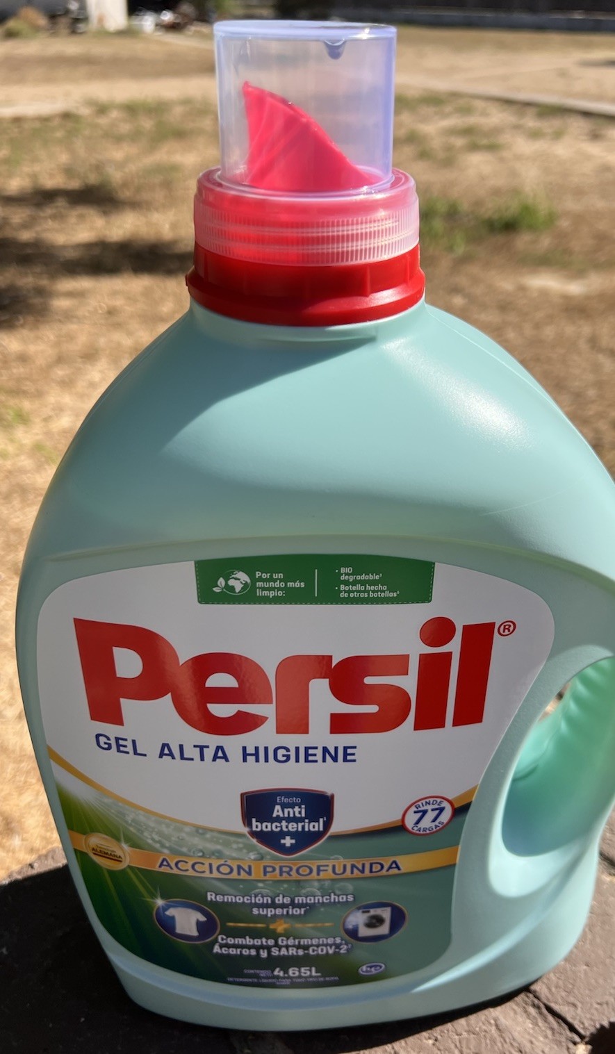 Persil Bio Deep Clean Antibacterial Liquid Laundry Detergent 152oz 4.5L Henkel