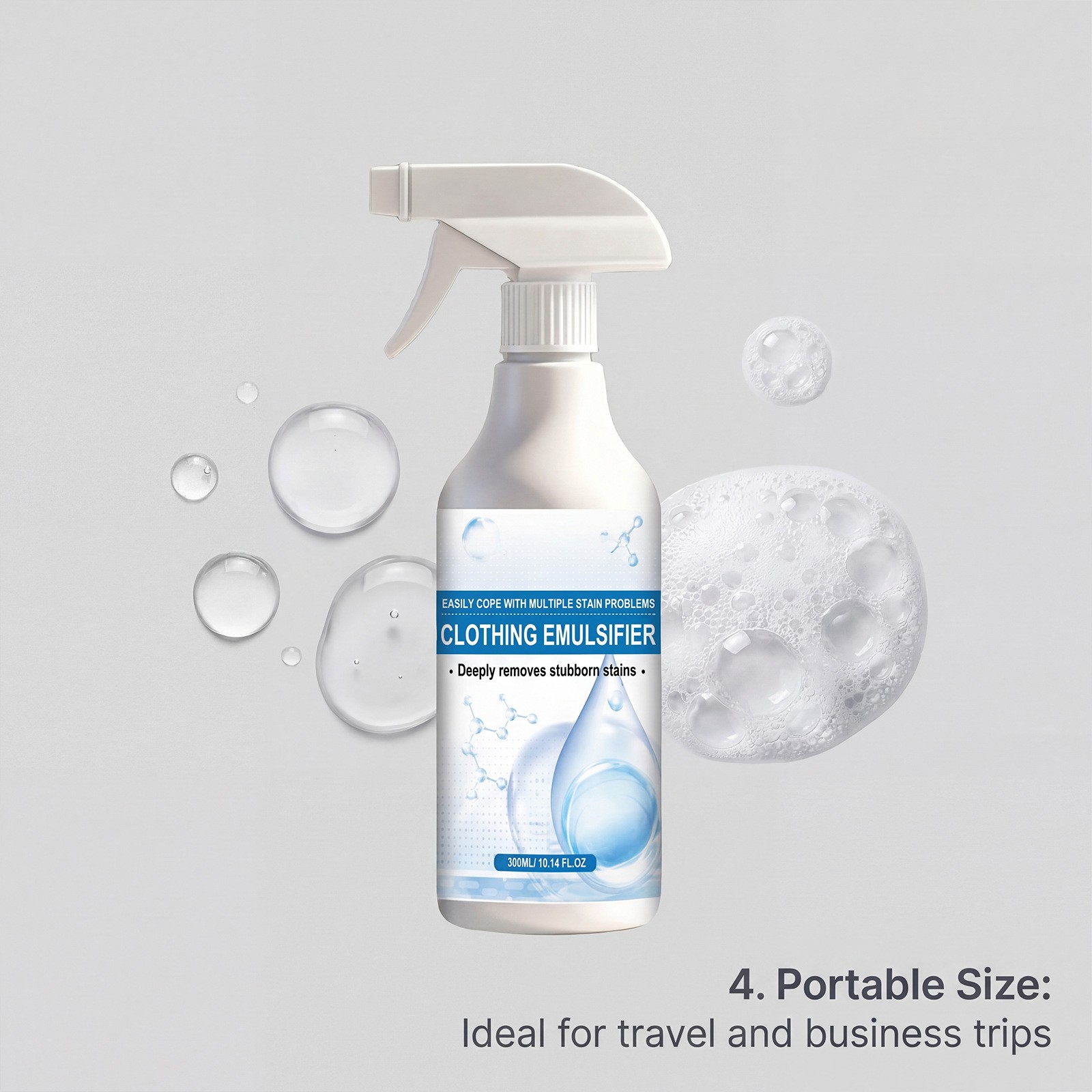Sowhathow Laundry Stain Remover, Powerful Stain Remover Clothes Dry-Clean Spray