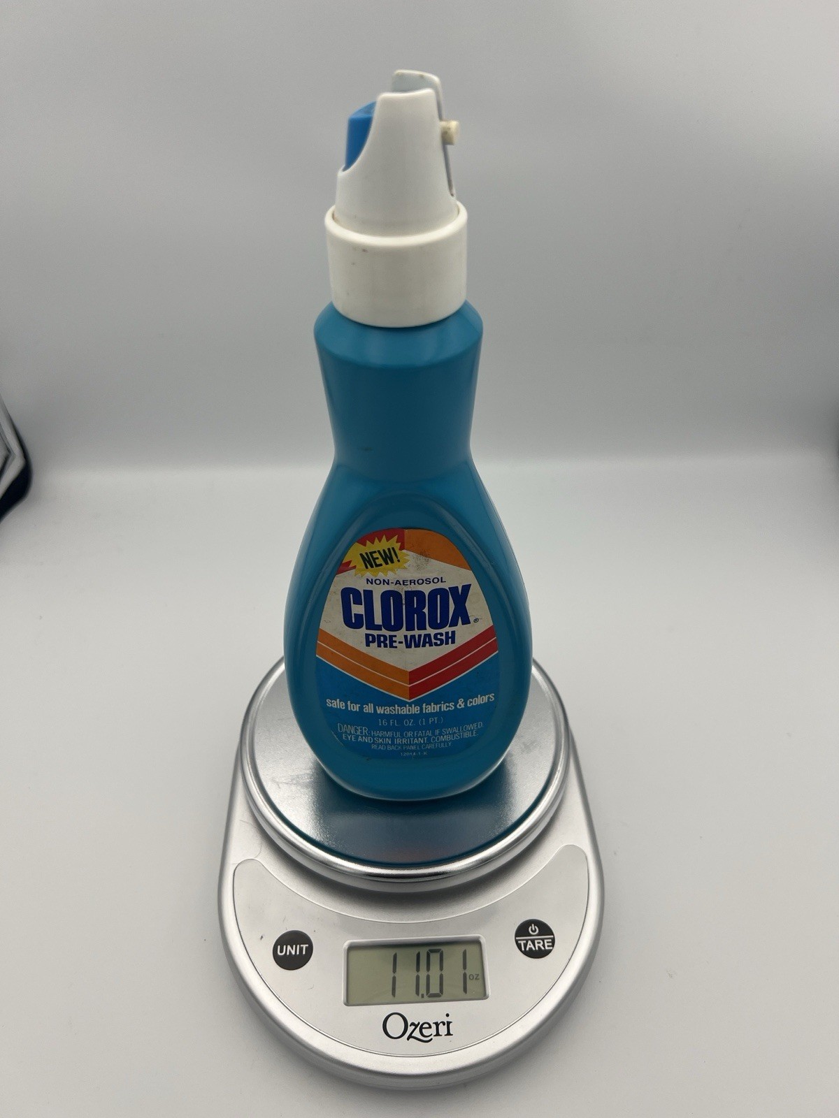 Vintage CLOROX Pre-Wash Stain Remover Discontinued 1980 Spray 65% full Prop