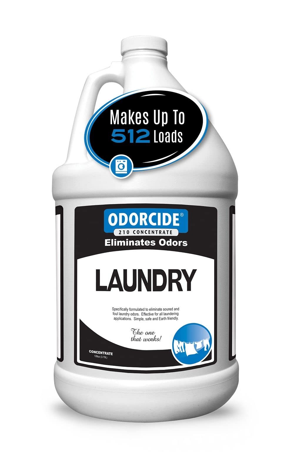 Odorcide – 1 Gallon Concentrated Laundry Odor 128 Fl Oz (Pack of 1)