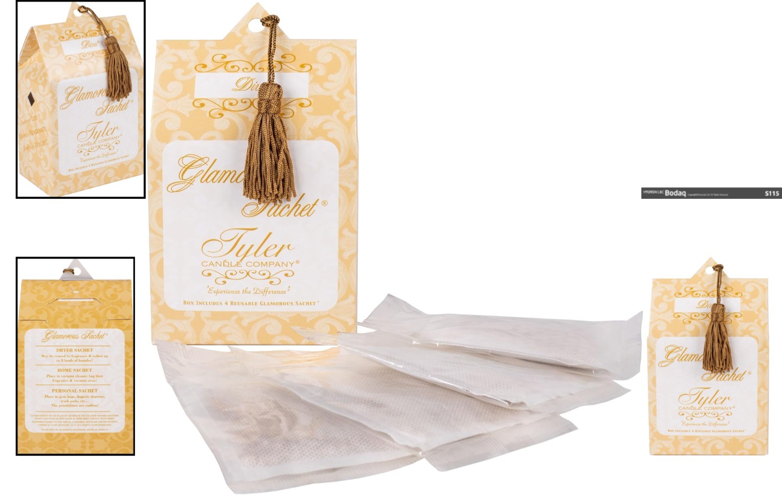 Diva Scented Dryer Sachets – Multi-Use Aroma for Laundry & Home Fragrance