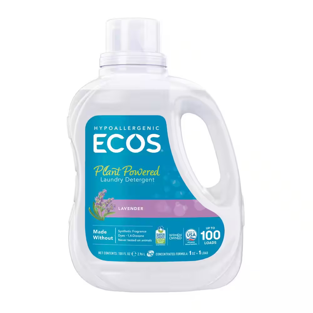 Lavender Scented Liquid Laundry Detergent, 100 Fl. Oz.