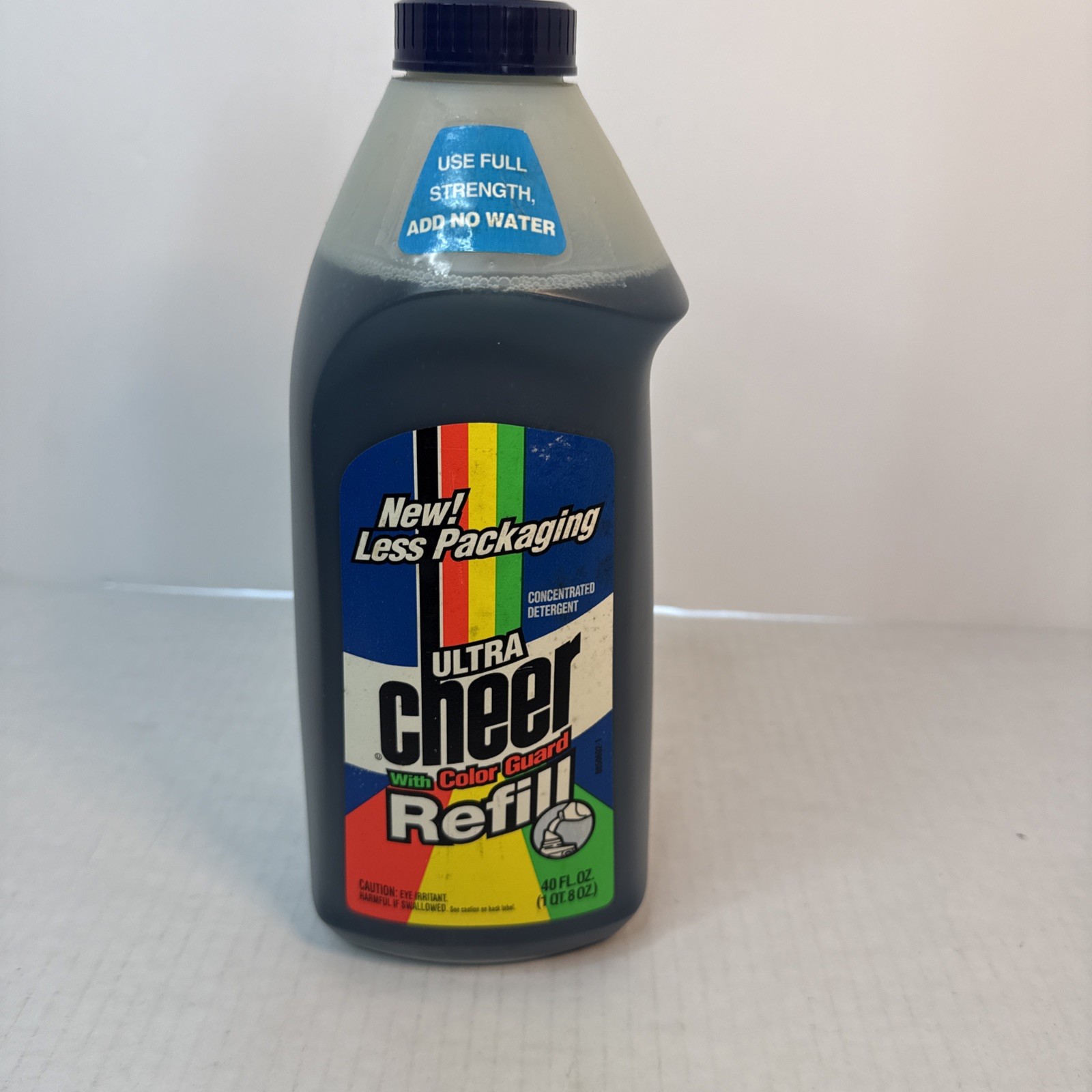 Vintage Ultra Cheer With Color Guard Refill Concentrated Detergent 1991
