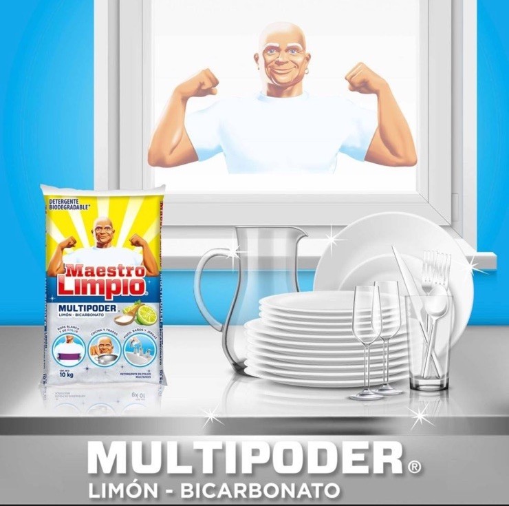 MAESTRO LIMPIO DETERGENTE EN POLVO PARA LAVAR 10 KG
