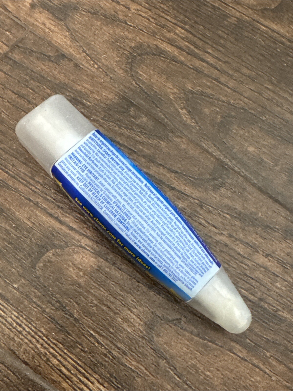 Clorox Bleach Pen Dual Tip Gel Laundry Stain Remover 2oz Discontinued