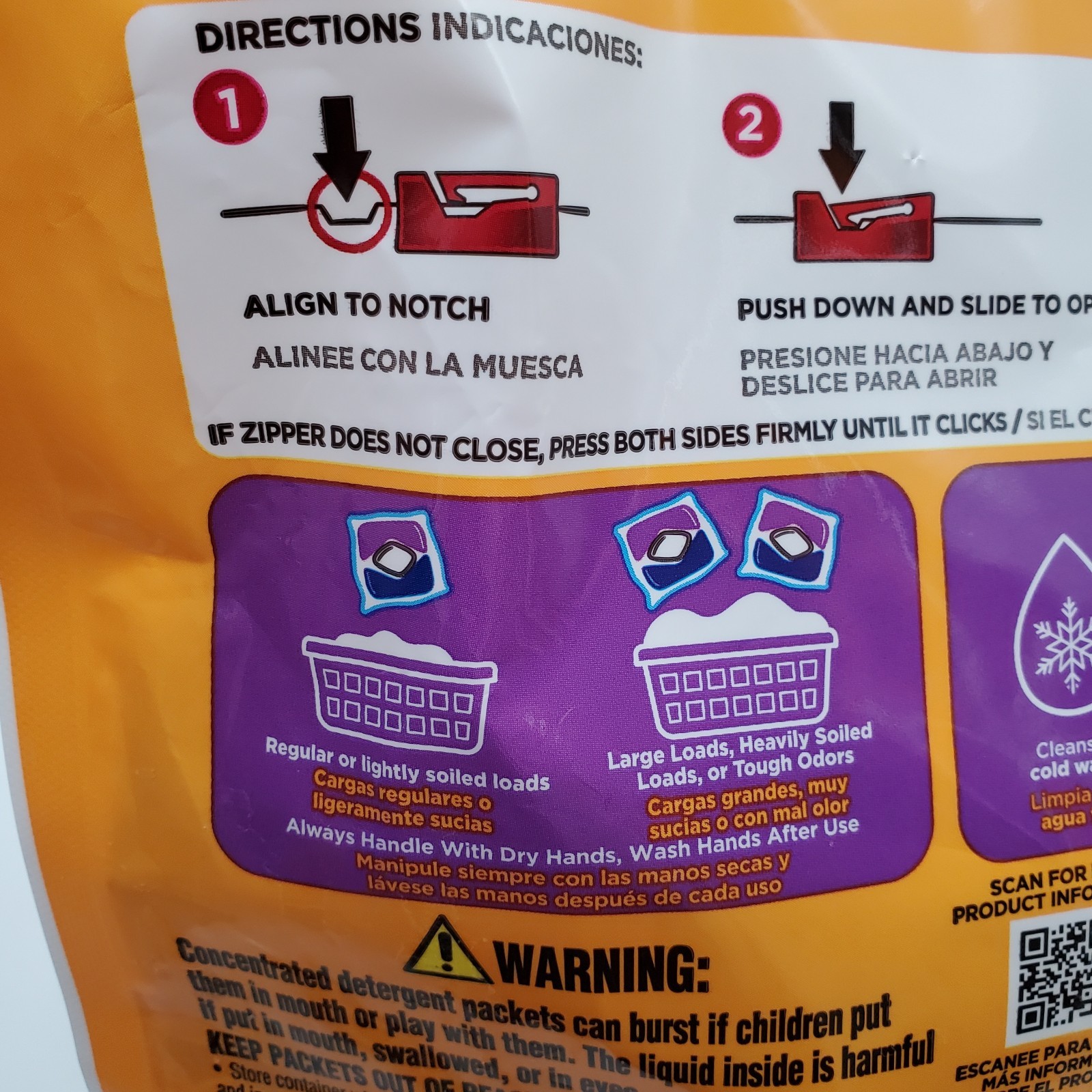 Arm Hammer Plus OxiClean 5 in 1 Power Paks 42ct Laundry Detergent Odor Blaster