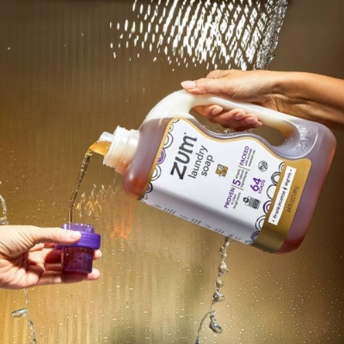 Zum Laundry Soap – Frankincense & Myrrh – 64 fl oz: Liquid, Concentrated