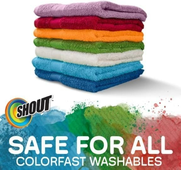 Shout Color Catcher Sheets for Laundry, Maintains Clothes Colors, 72 Count
