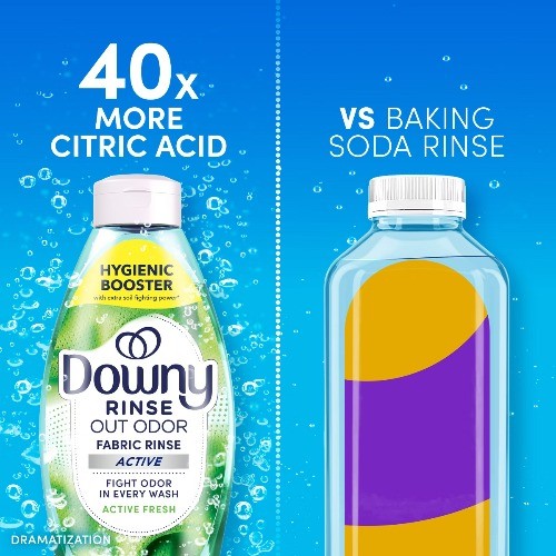 Downy Rinse and Refresh – Active Fresh – Rinse Out Odors – 48 fl oz