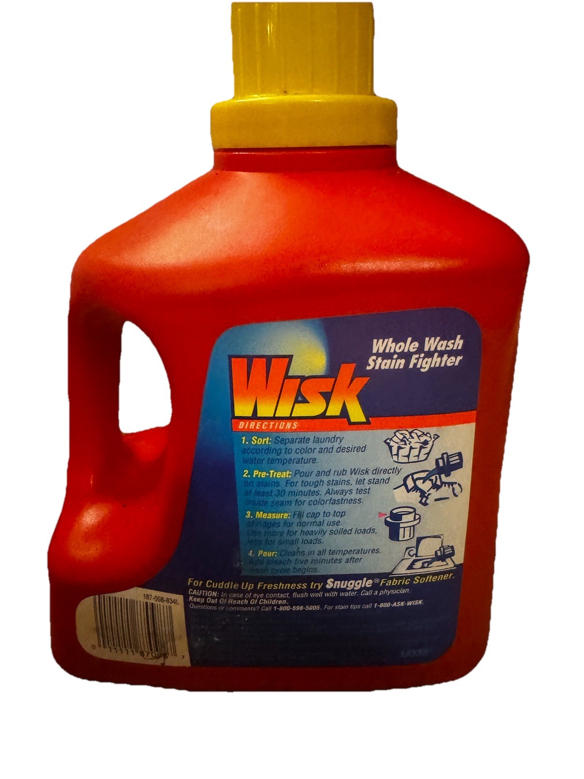 wisk laundry detergent 100 oz whole was stain fighter ultra concentrated