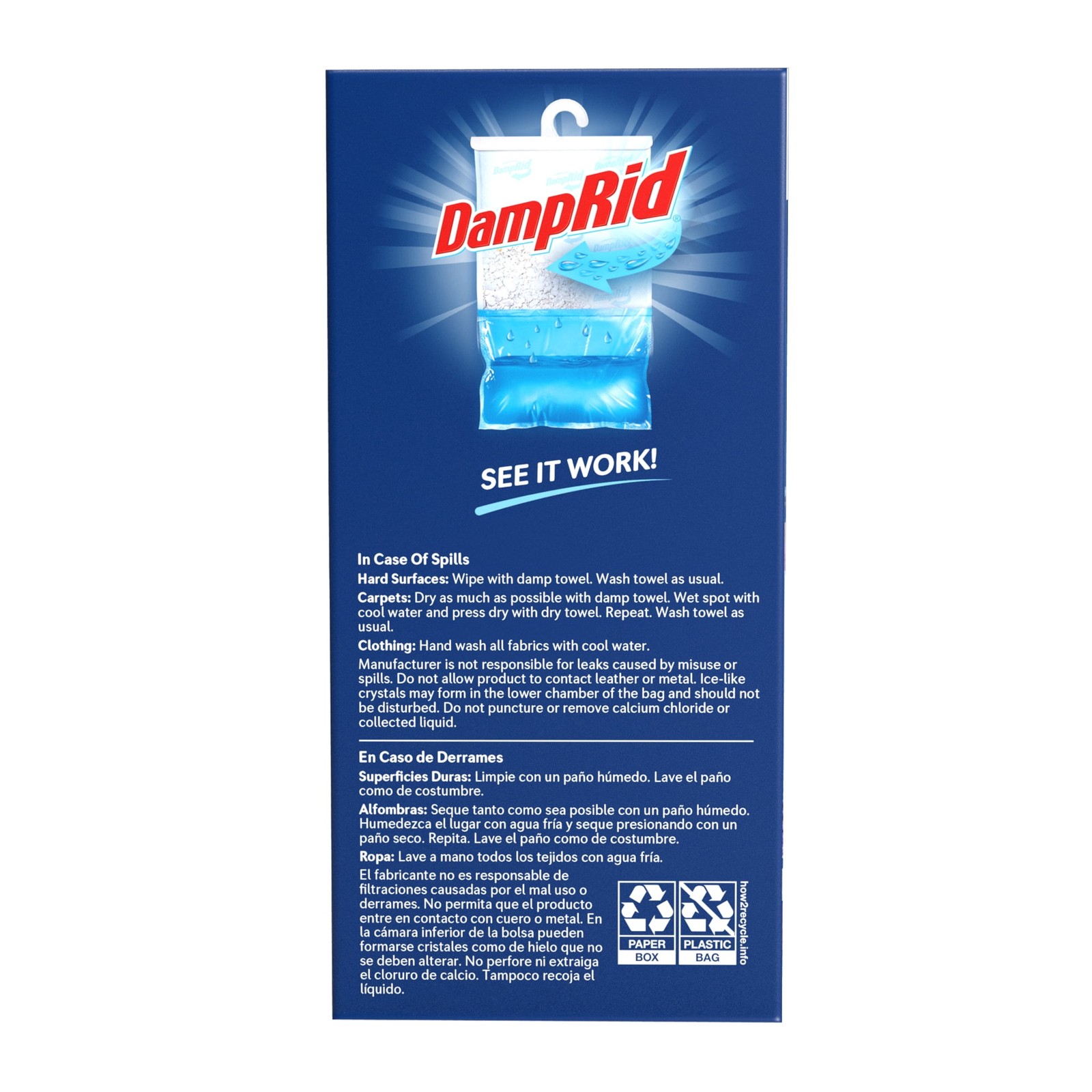 DampRid Hanging Moisture Absorbers, Lavender Vanilla, 3 Count