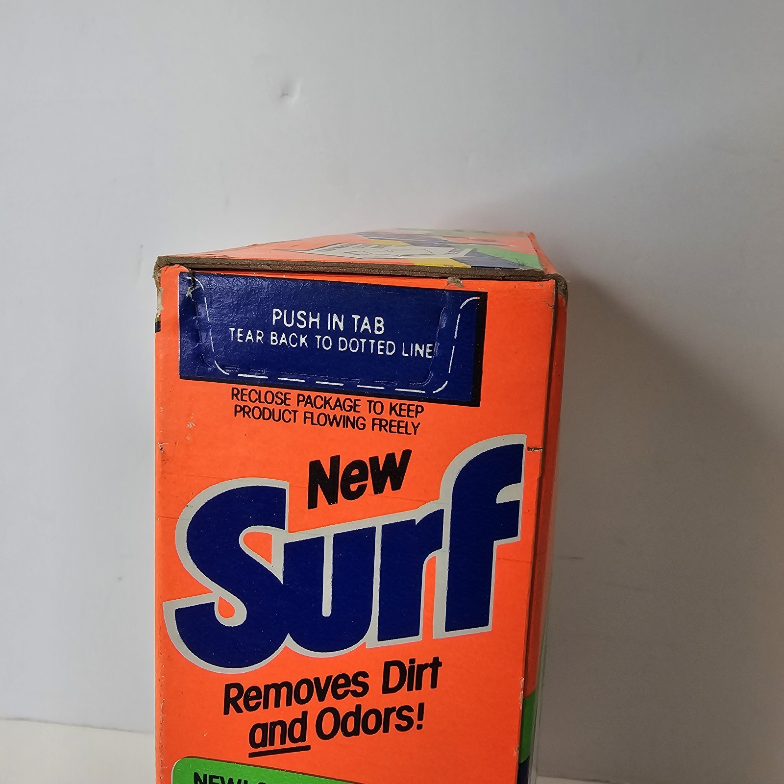SURF Laundry Detergent Powder Soap Giant Size 42oz Sealed Vintage 1990’s