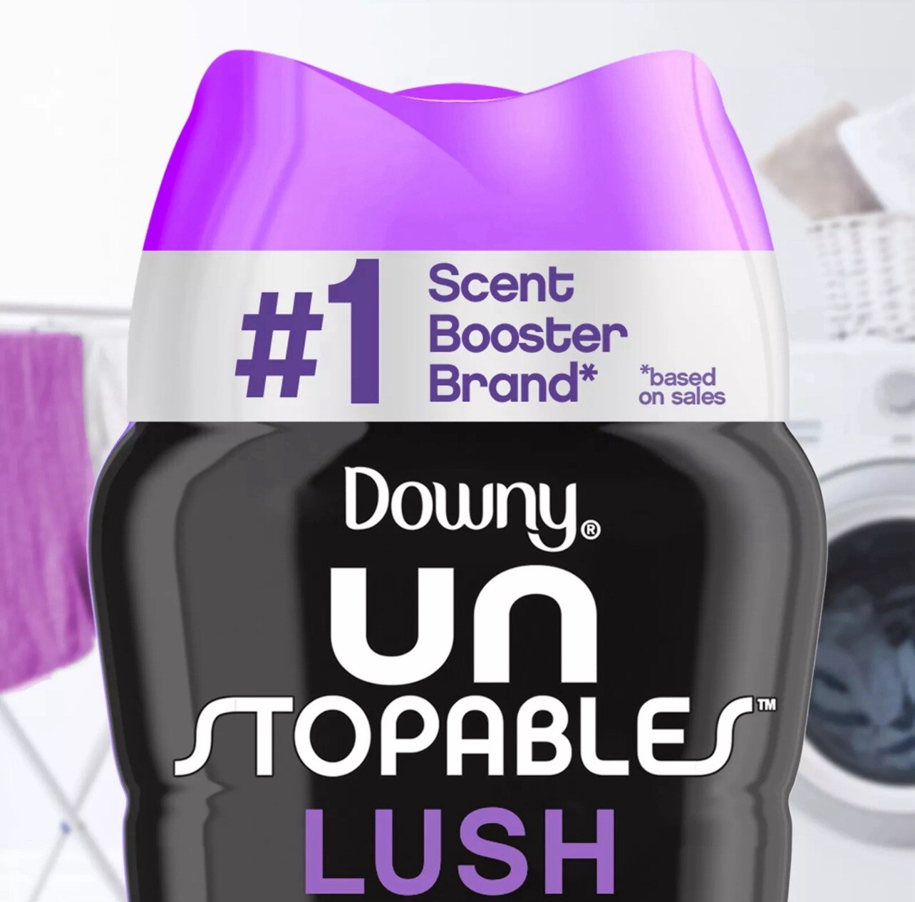 Unstopables In-Wash Laundry Scent Booster Beads, Lush, 18.2 Oz