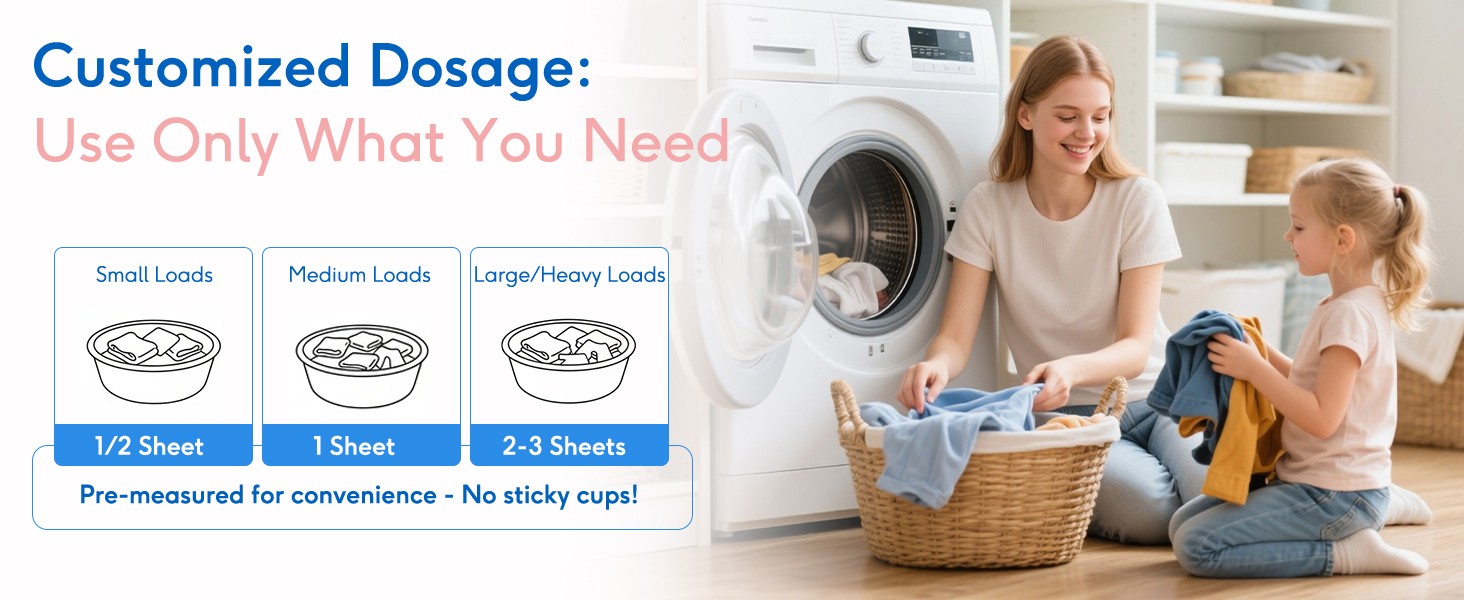 BellaLuce Laundry Detergent Sheets, 240 Loads, Floral Fruity Scent |