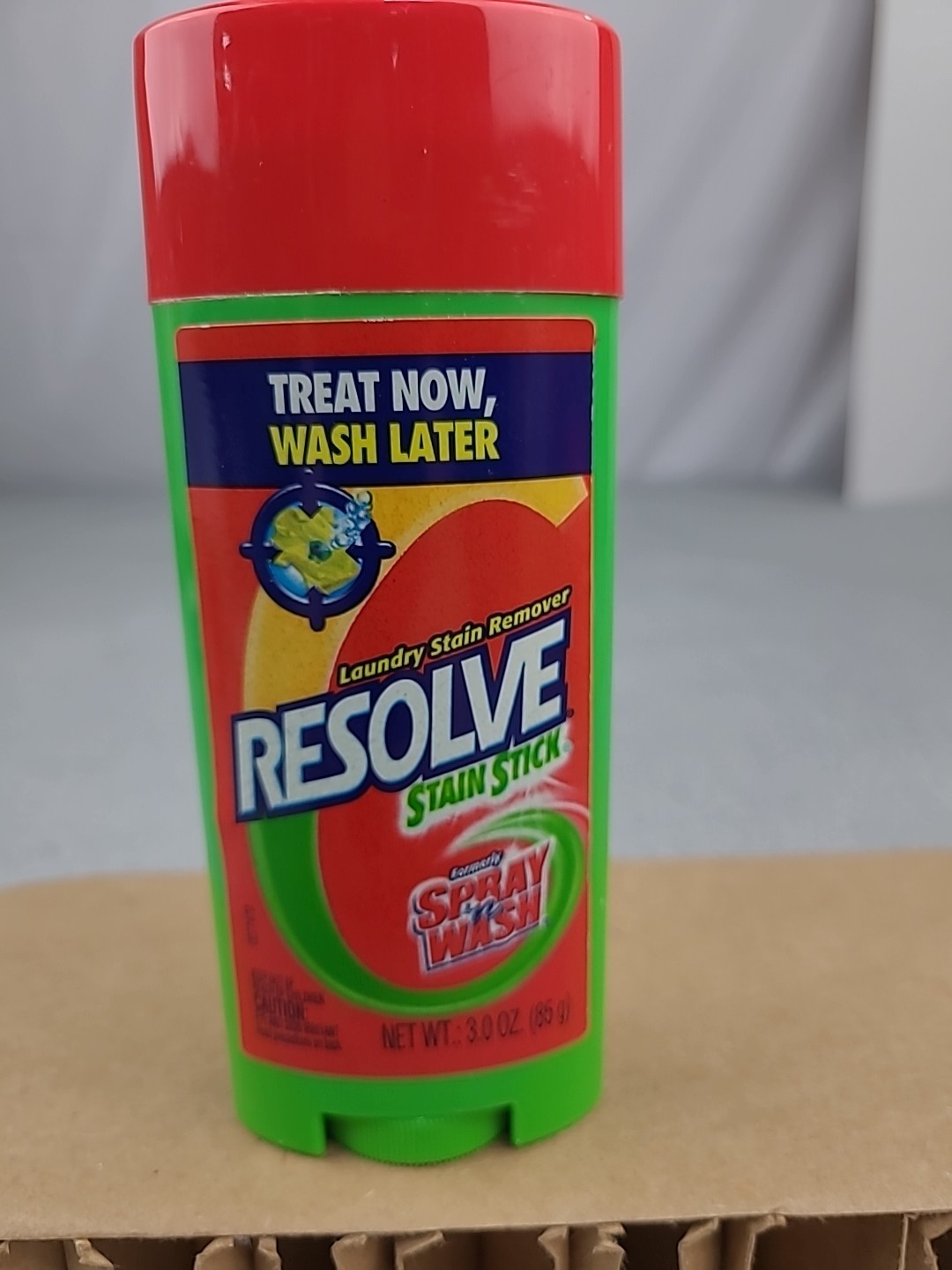 1x Spray n Wash Stain Removal Stick Laundry Clothes Pre Treater New 3 Oz