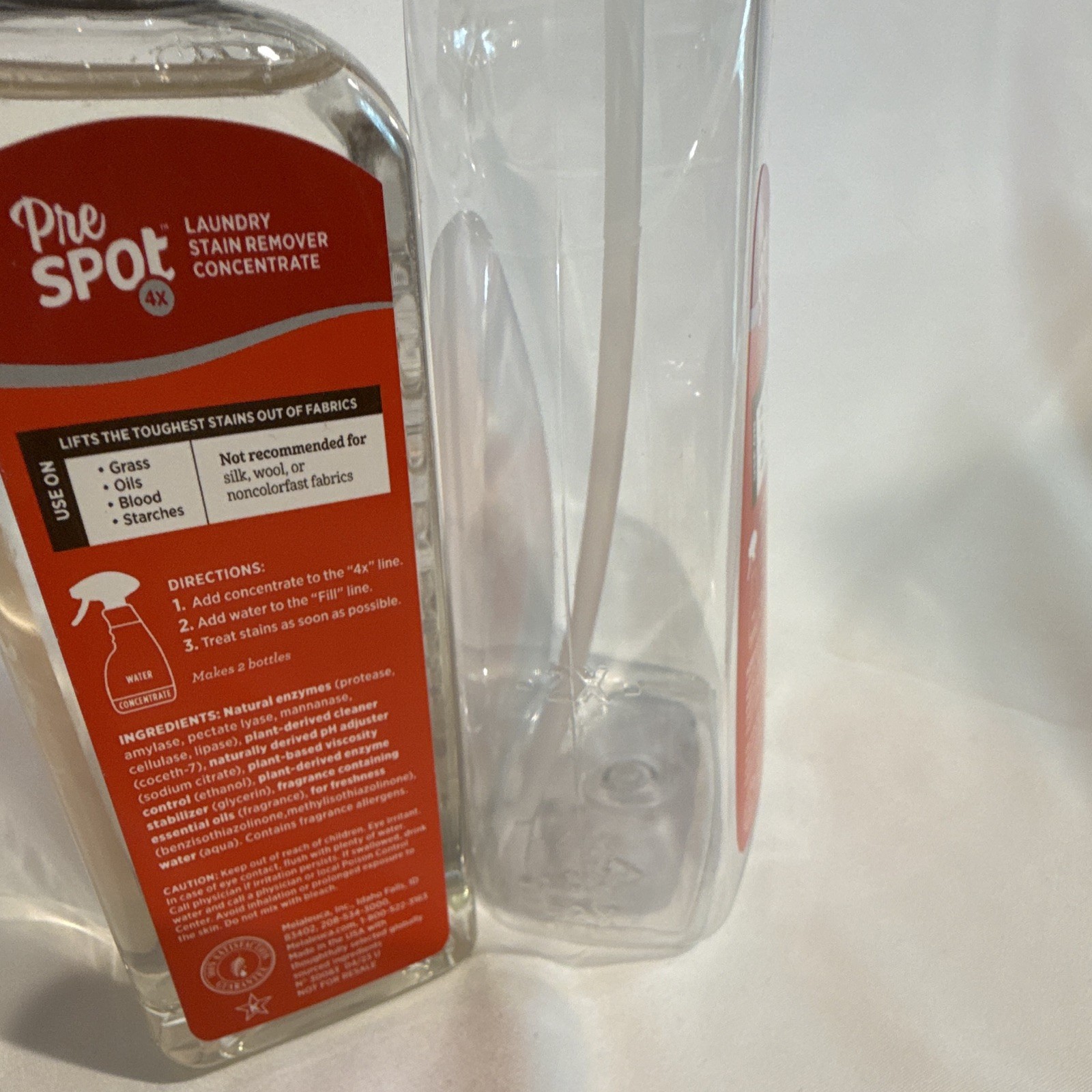 EcoSense PreSpot 4X Laundry Stain Remover 8 fl oz 2 Pack + Spray