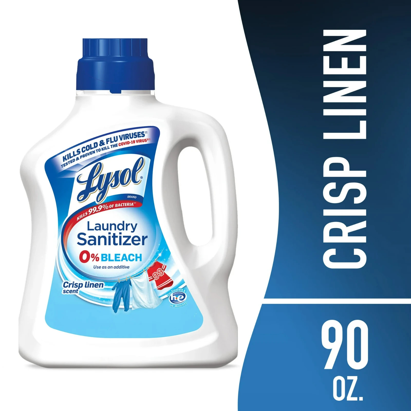 Disinfectant Laundry Sanitizer & Scent Booster, Laundry Detergent Additive, Colo