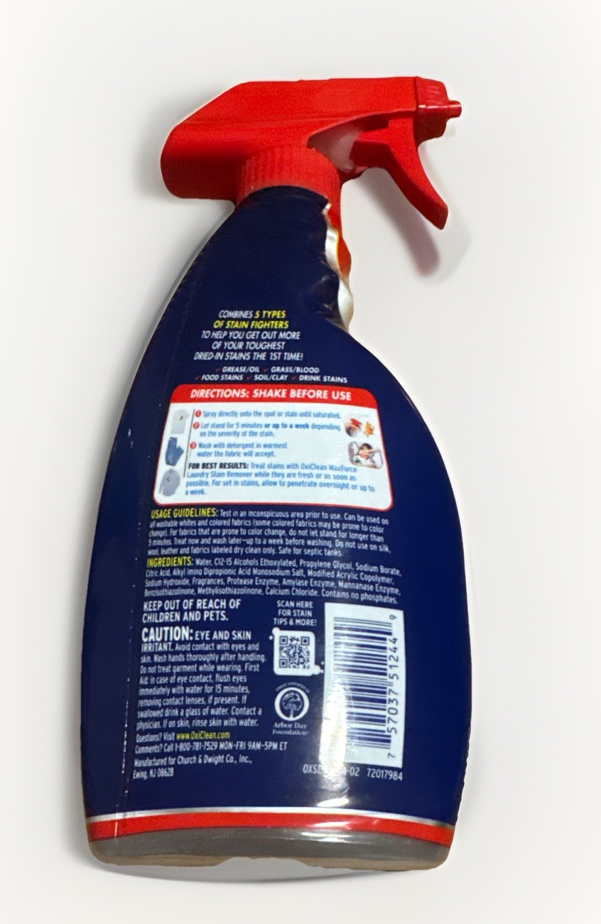 OxiClean MaxForce stain Remover – 12oz – Pack of 2