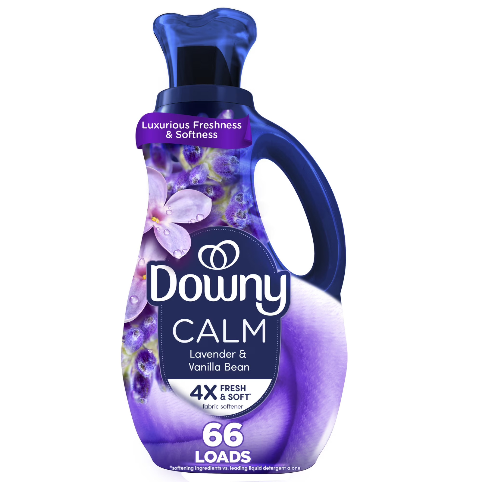 Downy Ultra Soft Fabric Softener Liquid, Calm, Lavender and Vanilla Bean, 44 fl