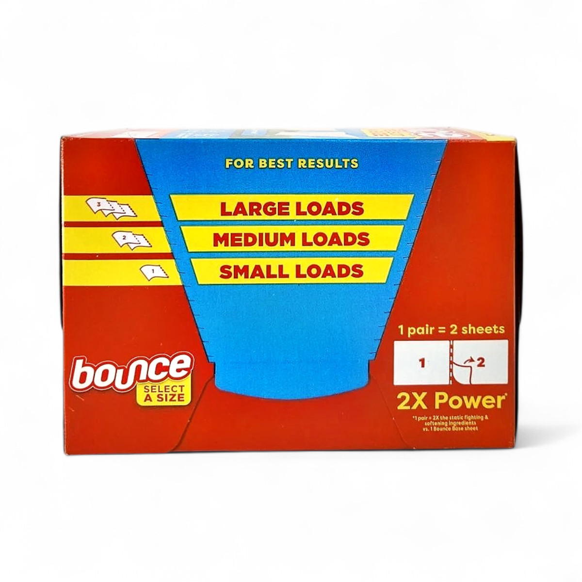 Bounce Select a Size Fabric Softener Dryer Sheets, Outdoor Fresh – 400 Count