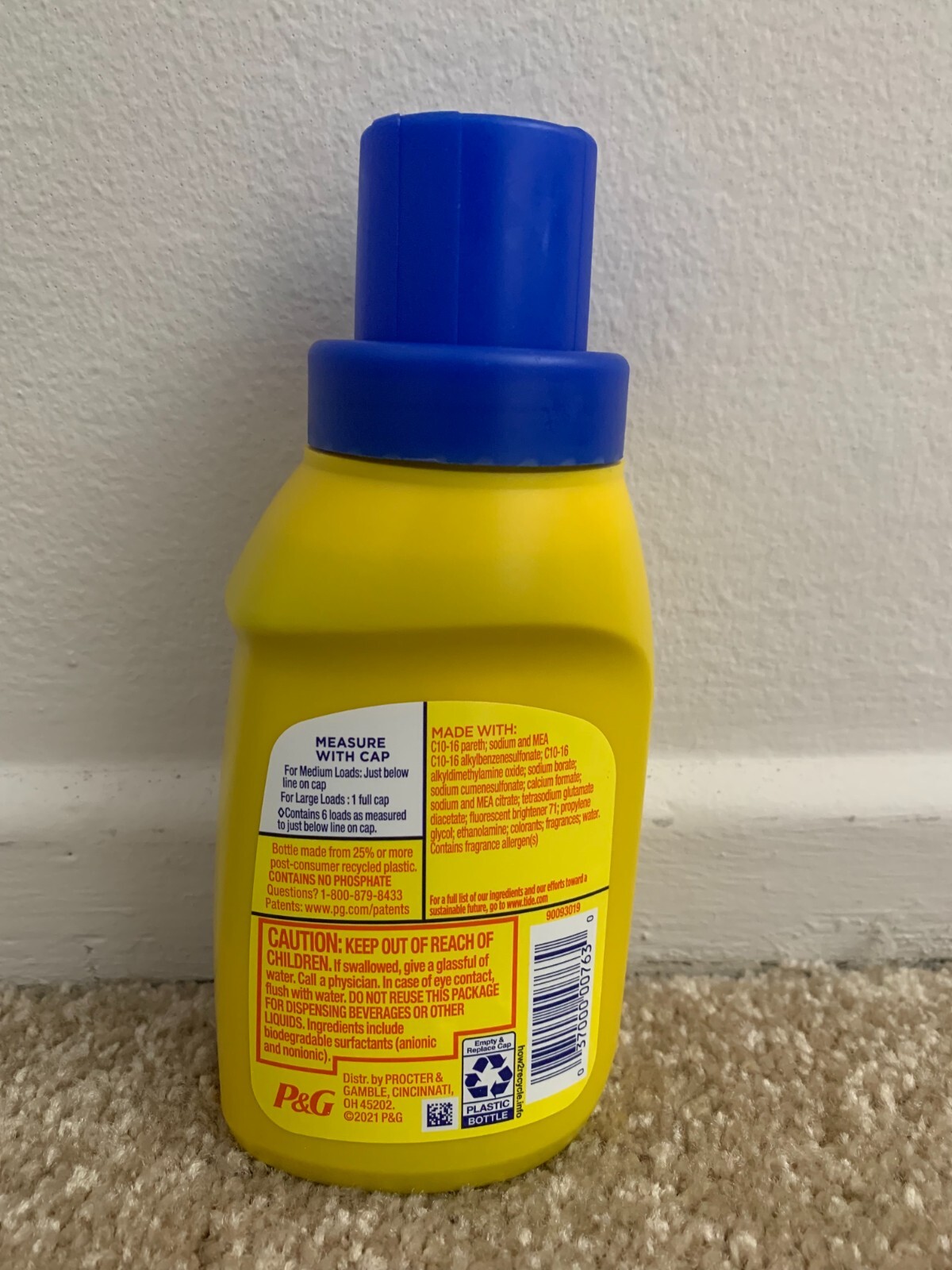 Tide Simply Clean & Fresh Liquid Laundry Detergent, Refreshing Breeze, 10 fl oz