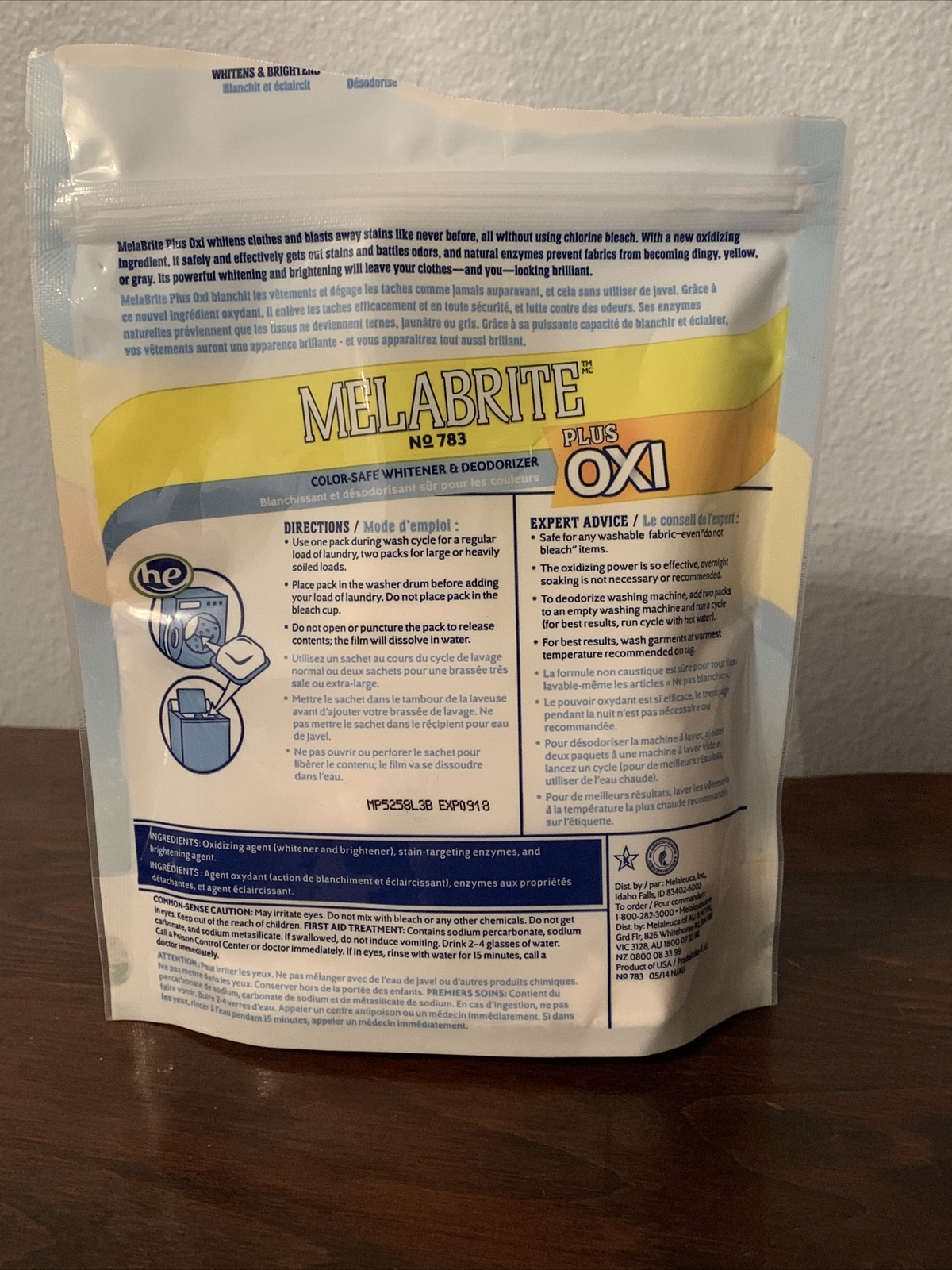 Ecosense Melabrite No.783 Laundry Whitener & Deoderizer