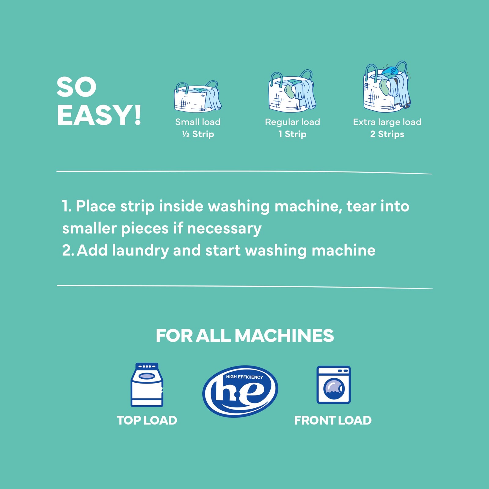 Tru Earth Compact Dry Laundry Detergent Sheets, Unscented, 32 Count