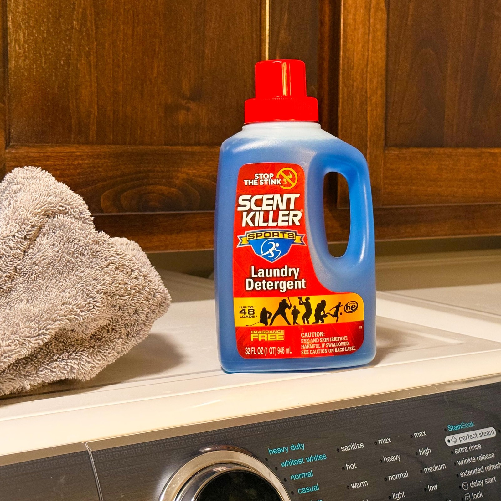 Scent Killer Sports Laundry Detergent for Smelly Clothes – Active Wear Laundr…