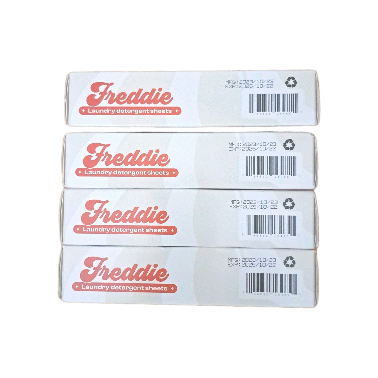 Freddie Laundry Detergent Sheets – Unscented – 4 Packs – 240 Loads (120 Sheets)