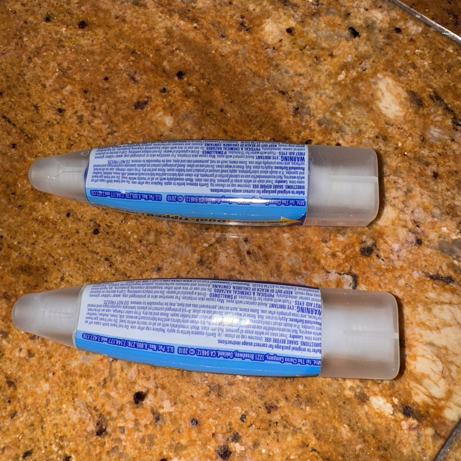 Lot Of 2Clorox Bleach Pen Gel With Dual Tip-Discontinued-Preowned Read