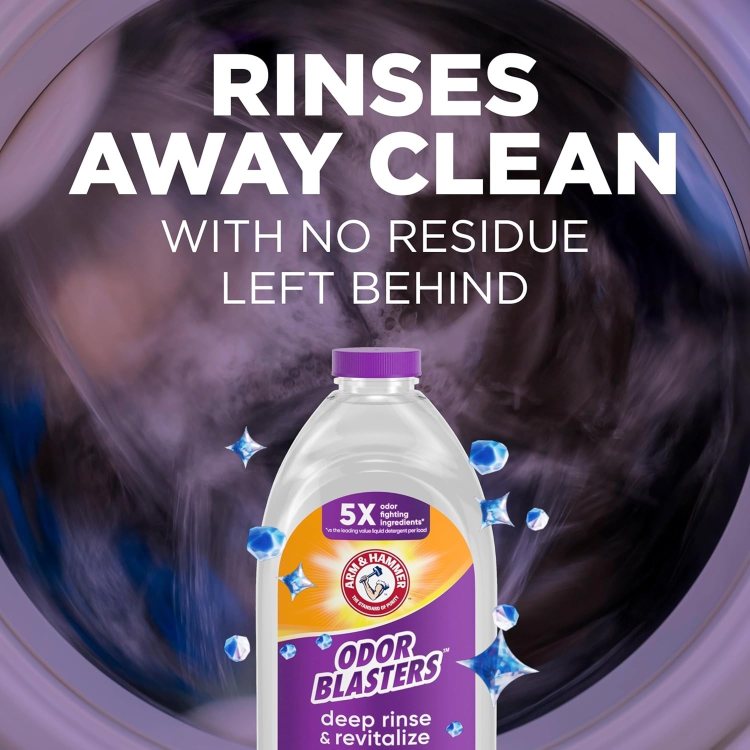 Odor Blasters Deep Rinse and Revitalize Fabric Rinse, Laundry Additive, Elimi…