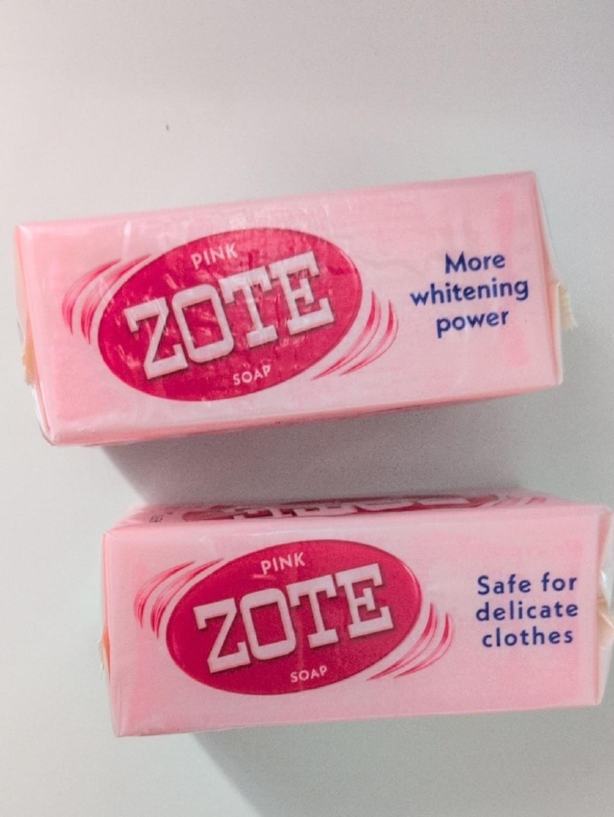 Pink Soap Bar(2x 14.1oz/400g Each) – More Whitening, Safe For Delicate Clothes