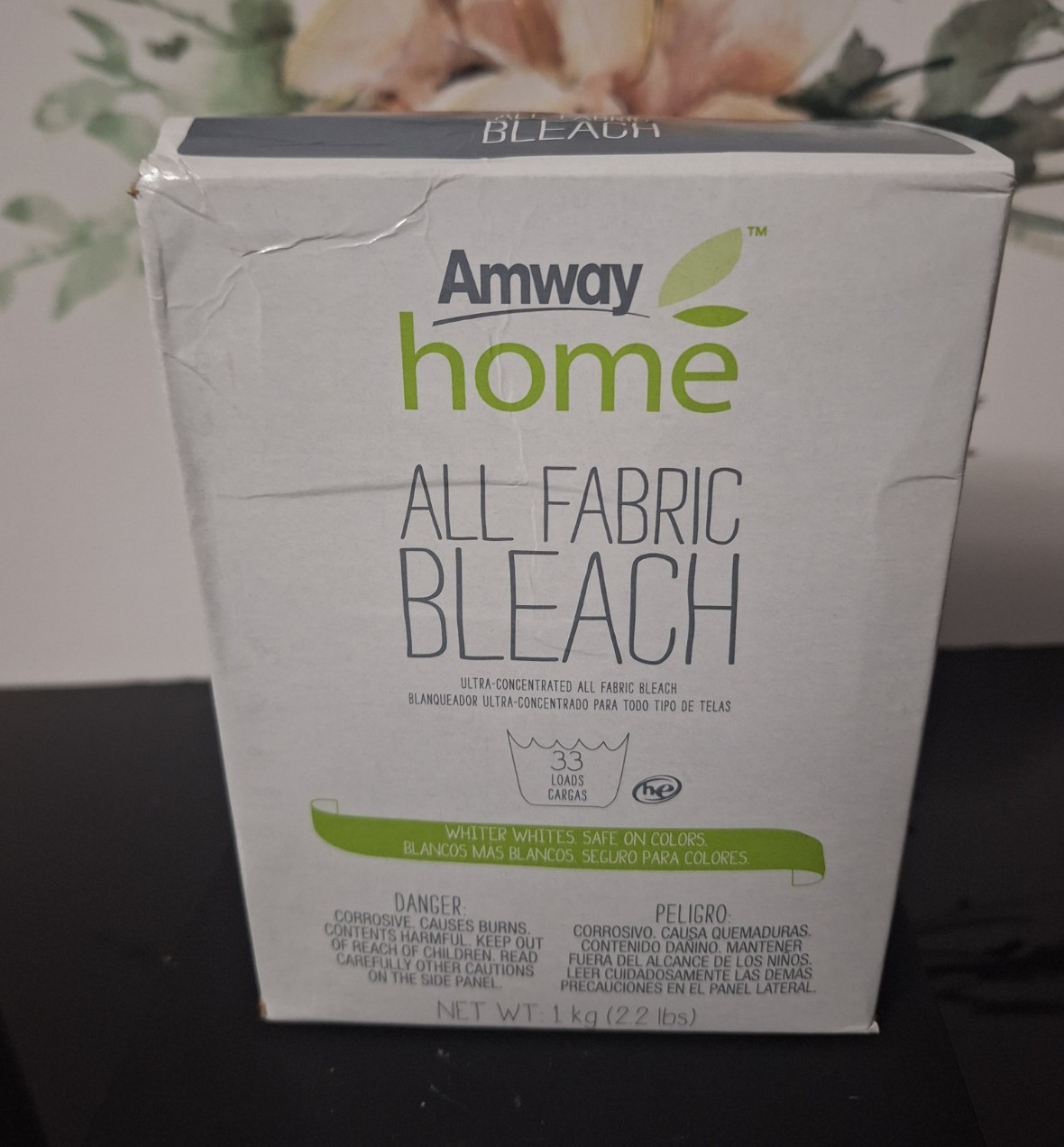 Amway home All Fabric Bleach Powder, Ultra-Concentrated, 33 Loads, Unscented