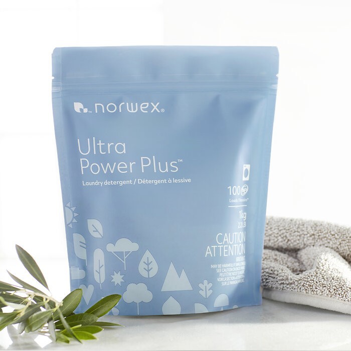 Norwex Ultra Power Plus Laundry Detergent 2.2 lbs 100 loads Free & Fast Shipping