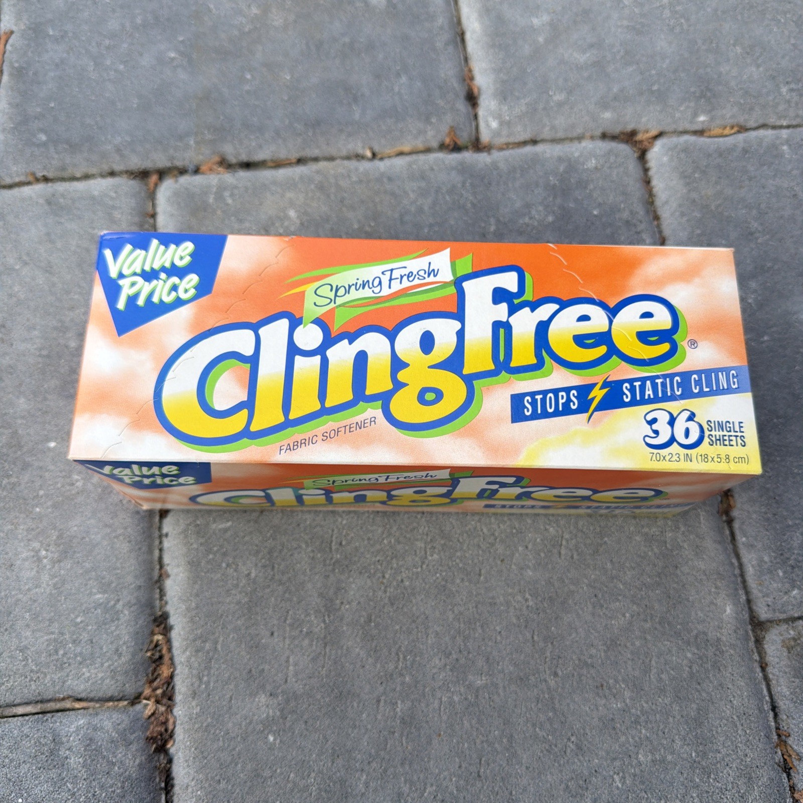 Discontinued ClingFree Spring Fresh 36 Sheets Never Opened