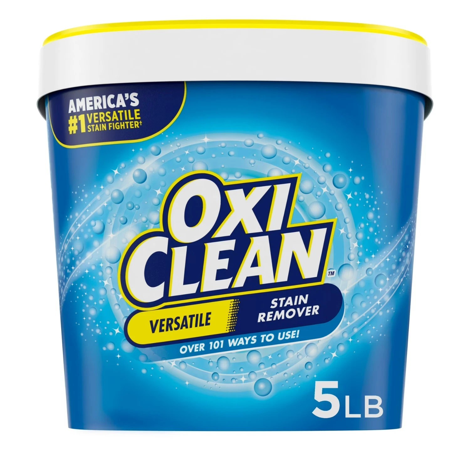 (2 Pack) OxiClean Versatile Stain Remover 5 lb Powder Laundry & Home Cleaner,
