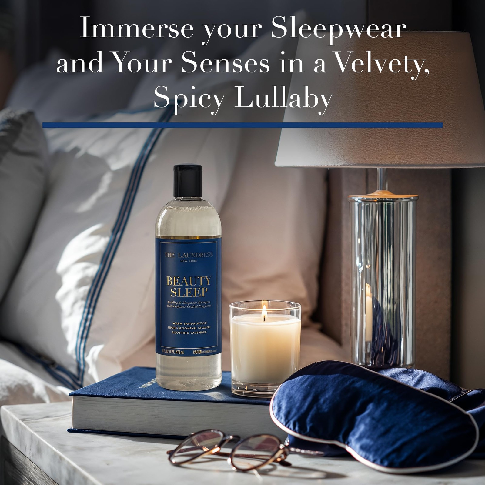 The Laundress Beauty Sleep Luxury Laundry 16 Fl Oz (Pack of 1), Clear