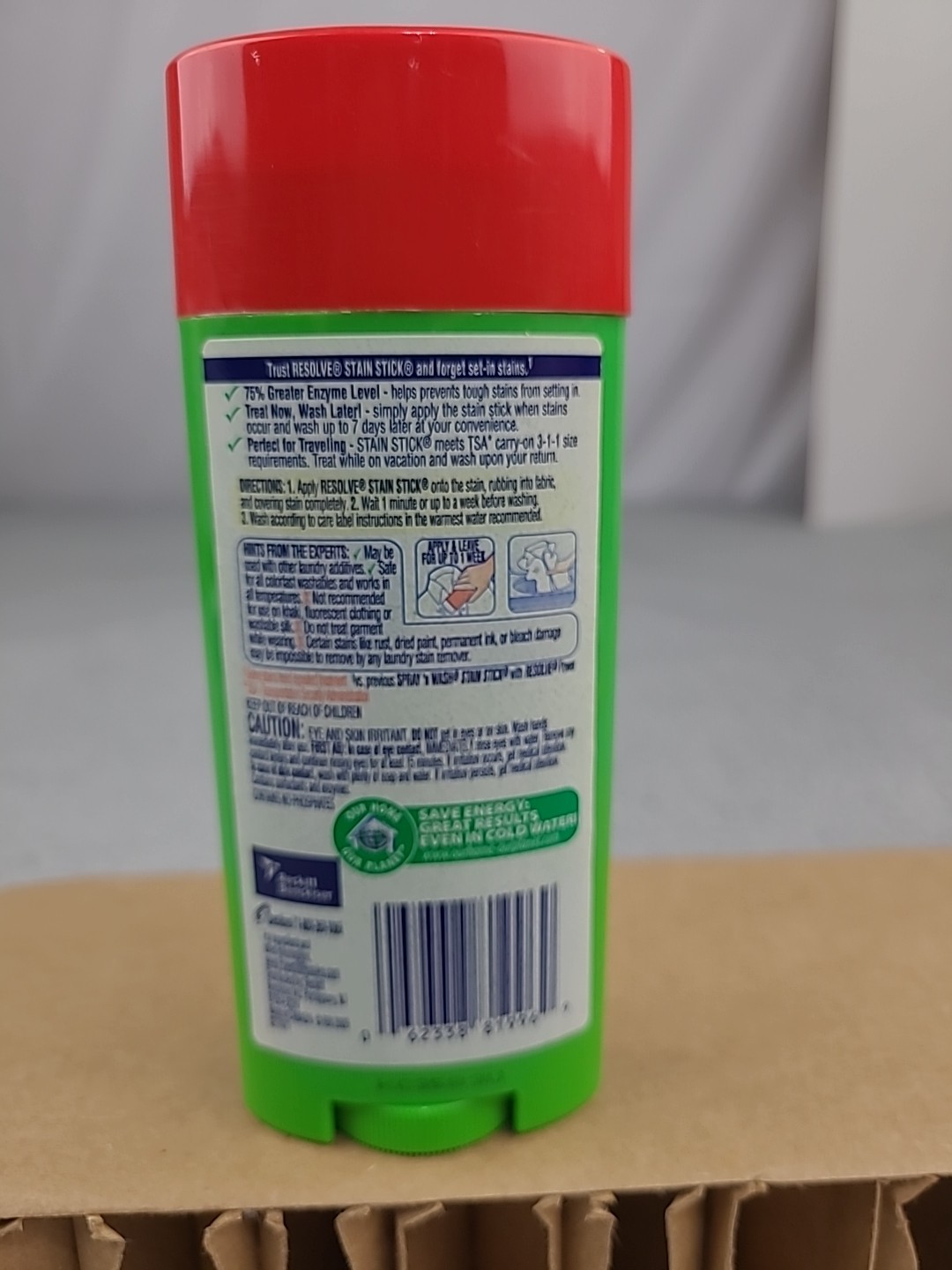1x Spray n Wash Stain Removal Stick Laundry Clothes Pre Treater New 3 Oz