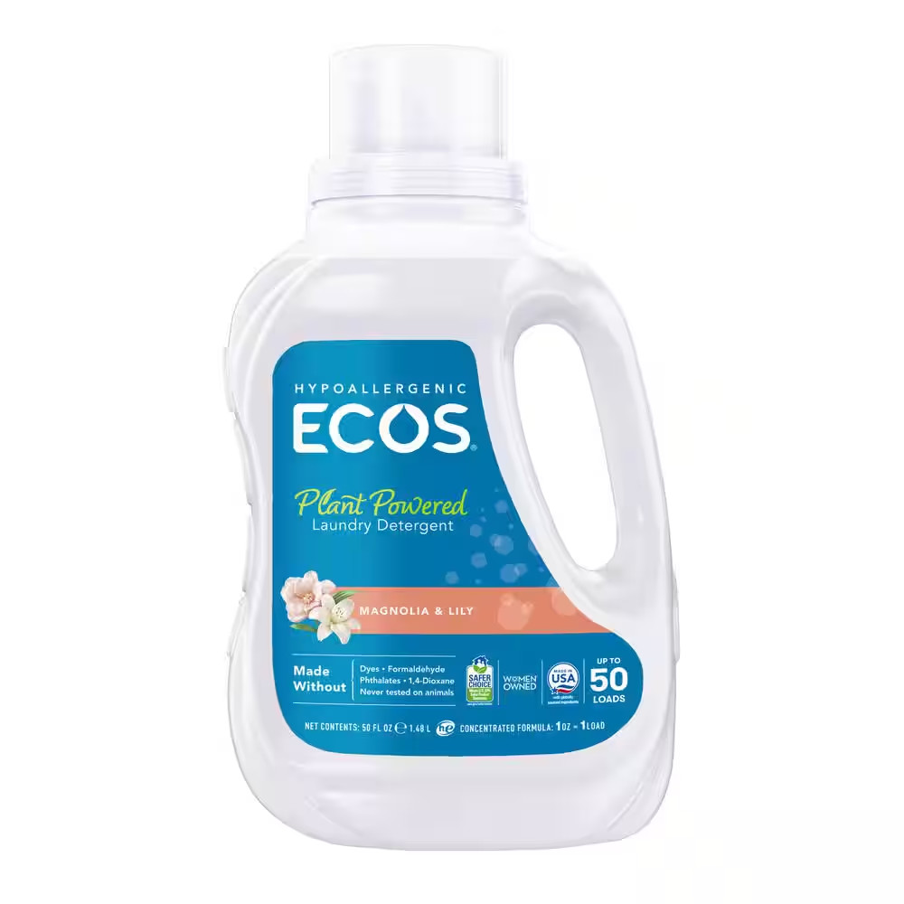 Magnolia and Lily Scented Liquid Laundry Detergent,50 Oz.
