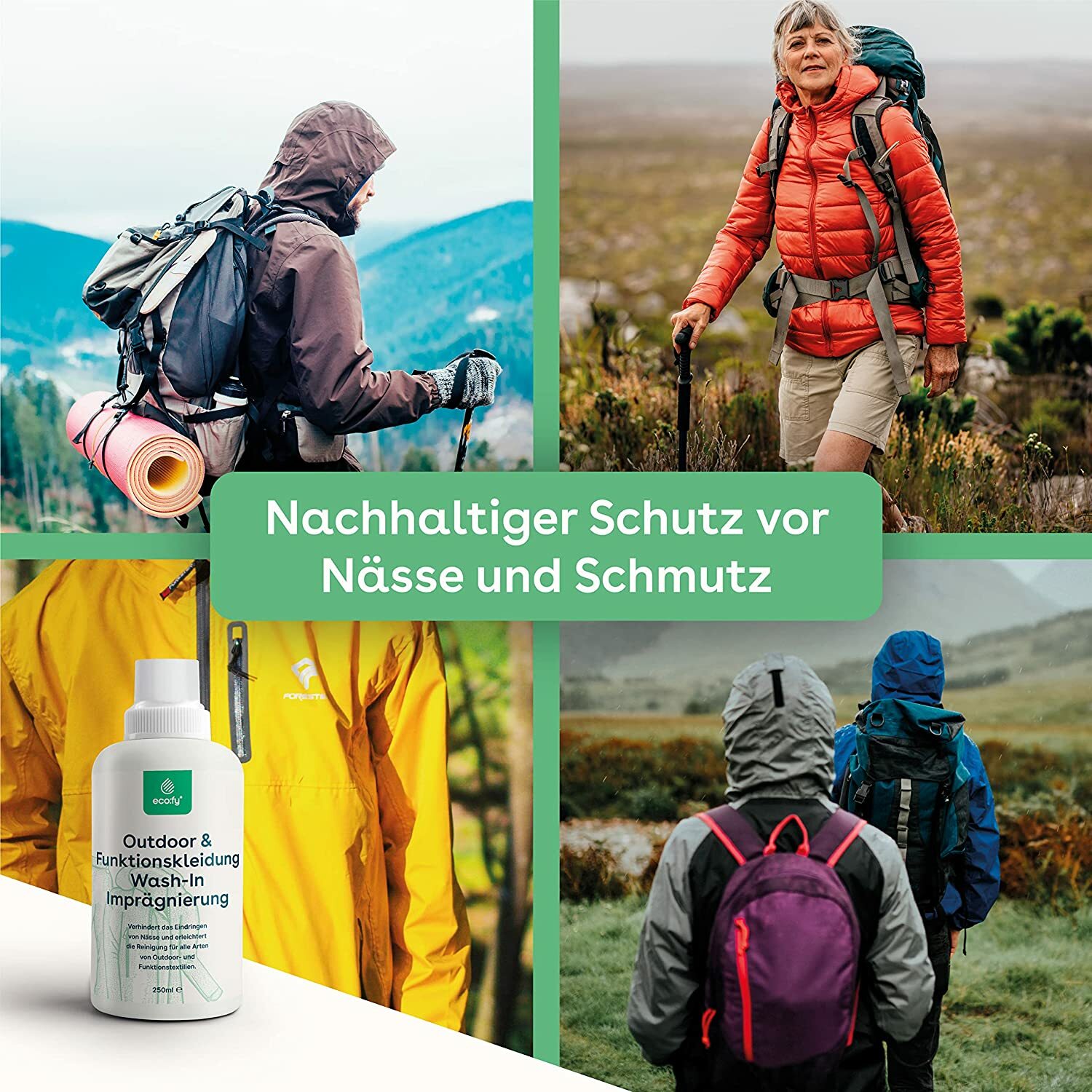 eco:fy textile wash-in waterproofing waterproofing agent wash-in high performance