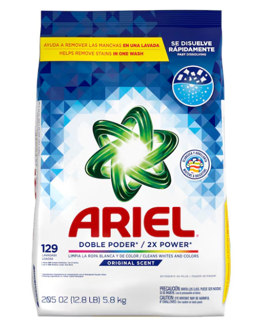(2 pack)ARIEL Original HE Liquid Laundry Detergent 205 oz 129 Loads