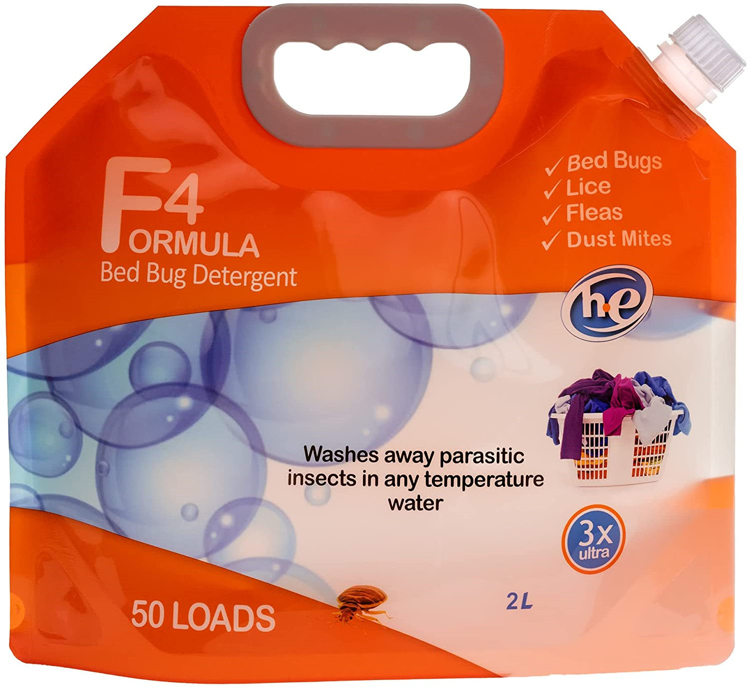 BED BUG DETERGENT- 50 Loads