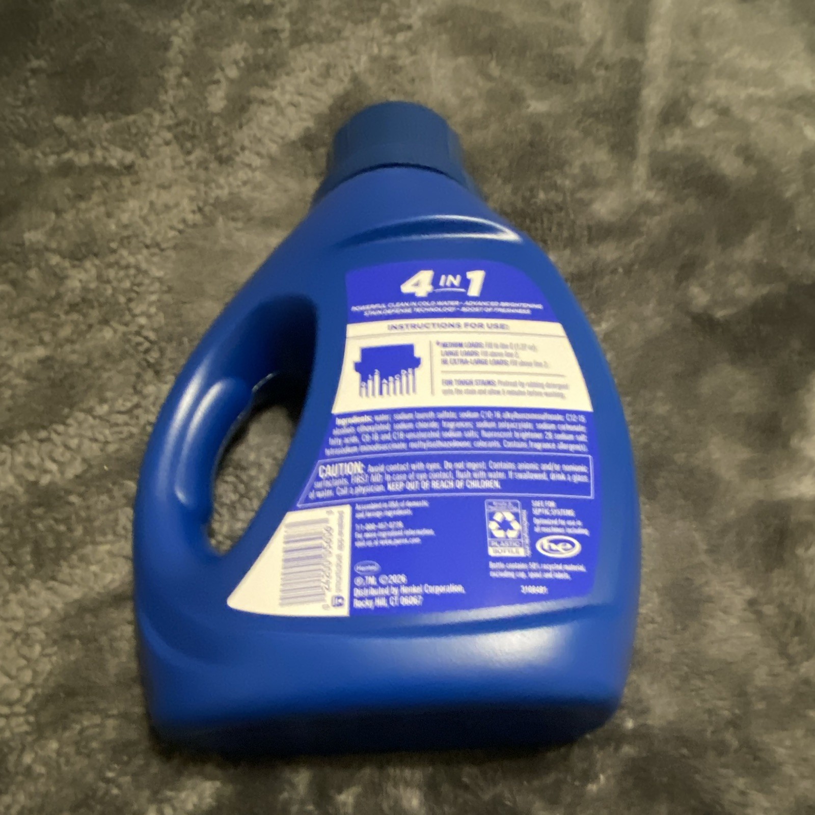 Purex Advanced Oxi HE Liquid Laundry Detergent Fresh Morning 29 Loads