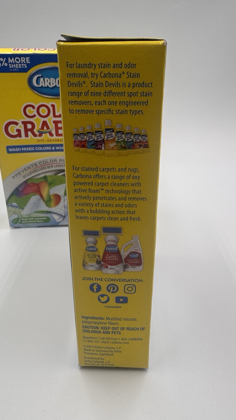 Color Grabber™ Dye Grabbing Sheet 2 Box Lot 30 Sheets/Box Mix Whites & Colors