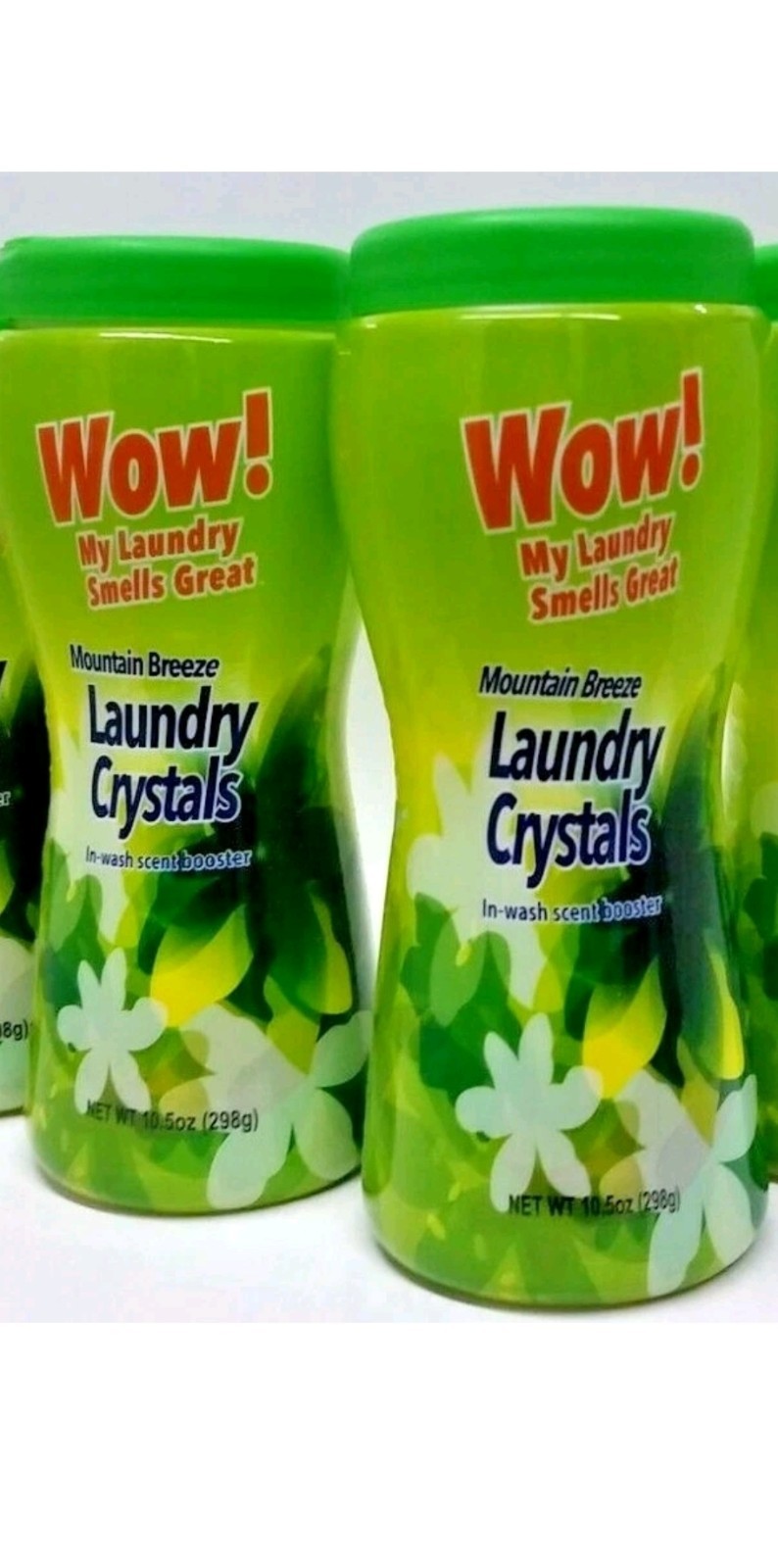 Lot of 2) In Wash Scent Booster Mountain Breeze Laundry Crystals 10.5 Oz Each